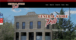 Desktop Screenshot of generalstorepub.com